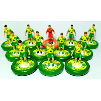 Subbuteo Andrew Table Soccer Norwich City 2021-22  on WSB Professional bases